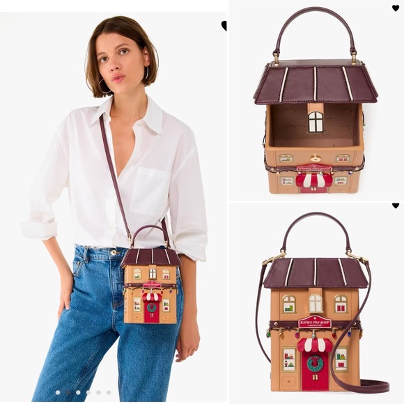 Kate Spade Oh What Fun 3D Toy Store Crossbody Novelty KI973 - Picture 1 of 16